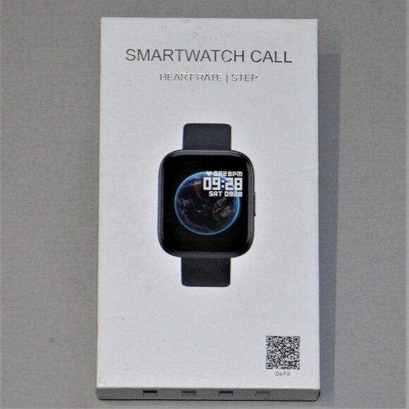 Smartwatch Call Heart Rate Step Full Touch Call Heart Rate Step White Pink - Picture 4 of 4